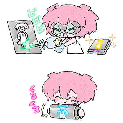 オフセット印刷(平版の作成)