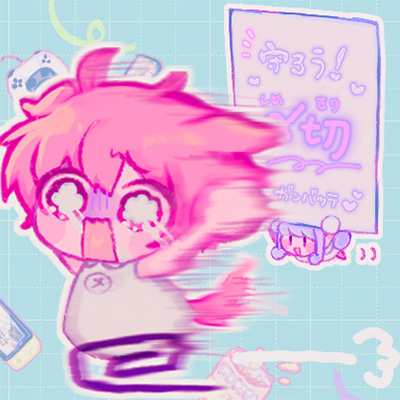 入稿〆切のイラスト